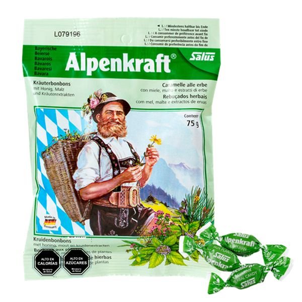 Caramelos herbales dulces Alpenkraft